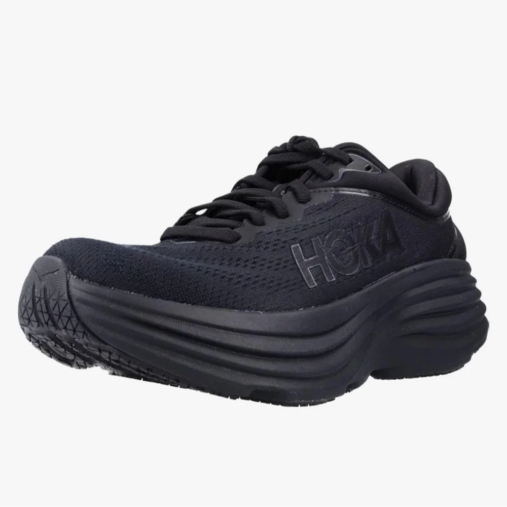 Hoka Women's All-Black Athletic Running Shoes